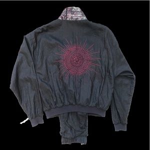 Women’s Vintage Reversible Nylon Tracksuit (2 Pc)